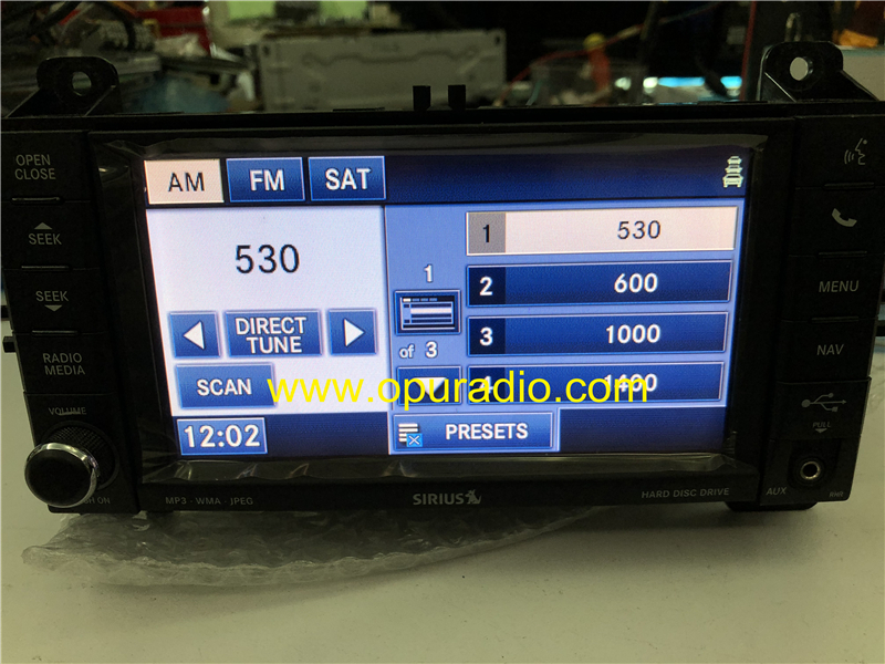 HARMAN NTG4 RHR 1115 Jeep MYGIG WRANGLER GRAND CHEROKEE AVENGER