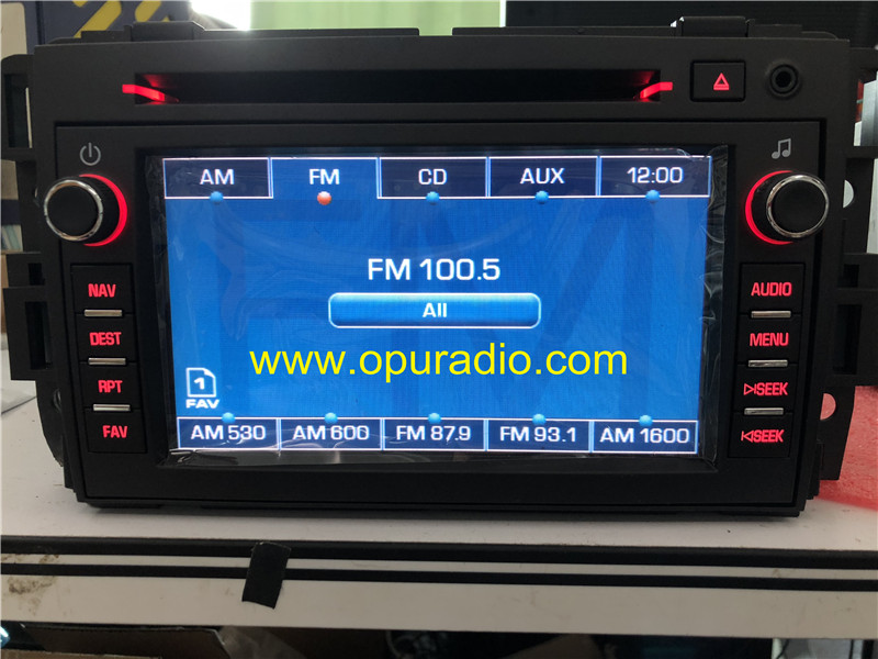 DELPHI RADIO CD Player GM 20791972 | 2009 Pontiac Torrent Car.