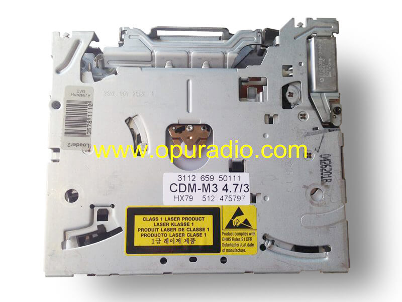 CDMM3 4.7/3 Philips single CD drive loader mechanism deck